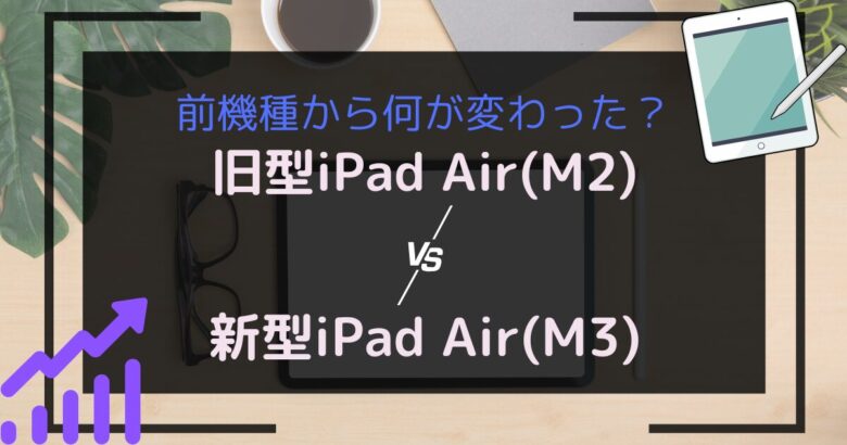 新型iPad Air(M3)のアイキャッチ